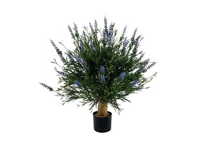 Designplants Lavendel bol kunstplant (h:60cm) - Laagste prijsgarantie!