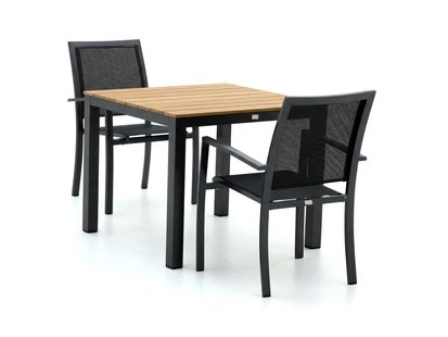 Bellagio Anzio/Fidenza 90cm dining tuinset 3-delig stapelbaar - Laagste prijsgarantie!