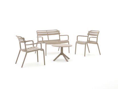 Forza Vico/Rieti ø60 stoel-bank loungeset 4-delig - Laagste prijsgarantie!