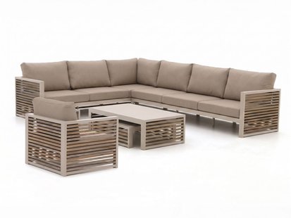 Bellagio Cadora hoek loungeset 5-delig links 7-zits - Laagste prijsgarantie!