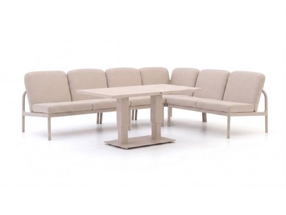 Manifesto San Teodoro/Usini 140cm hoek dining loungeset 5-delig verstelbaar - Laagste prijsgarantie!