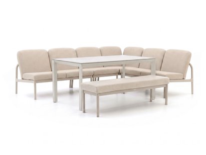 Manifesto San Teodoro/Sestino 160cm hoek dining loungeset 6-delig - Laagste prijsgarantie!