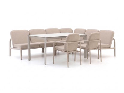 Manifesto San Teodoro/Sestino 160cm hoek dining loungeset 7-delig - Laagste prijsgarantie!