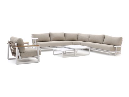 Bellagio Bertinoro hoek loungeset 6-delig - Laagste prijsgarantie!