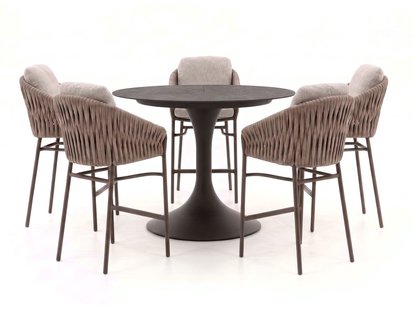 SUNS Nappa/Nova ø130cm low barset 6-delig - Laagste prijsgarantie!