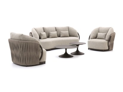 SUNS Vivaro/Nova stoel-bank loungeset 5-delig - Laagste prijsgarantie!
