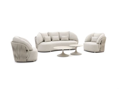 SUNS Vivaro/Nova stoel-bank loungeset 5-delig - Laagste prijsgarantie!