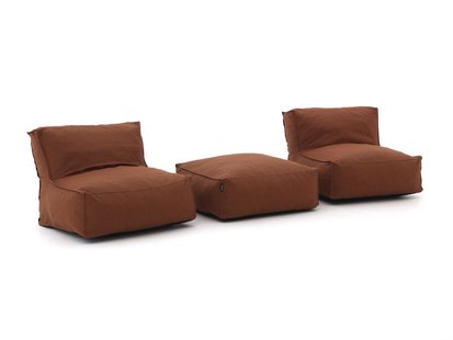 Manifesto Lonato zitzak lounge balkonset 3-delig - Laagste prijsgarantie!
