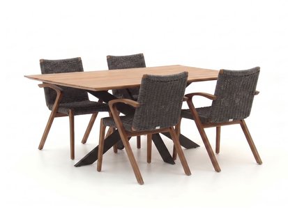 Bellagio Tredozio/Furato 180cm dining tuinset 5-delig - Laagste prijsgarantie!