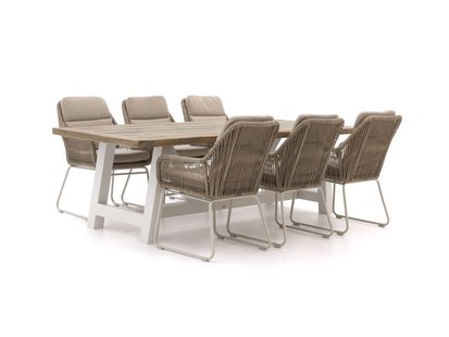 Intenso Isorella/Bresimo 260cm dining tuinset 7-delig - Laagste prijsgarantie!