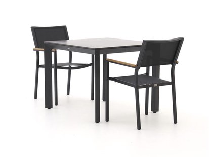 Bellagio Roma/Sestino 90cm dining tuinset 3-delig stapelbaar - Laagste prijsgarantie!