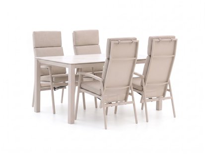 Bellagio Bondeno/Sestino 160cm dining tuinset 5-delig verstelbaar - Laagste prijsgarantie!