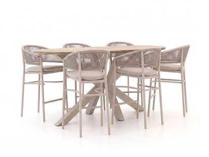 Bellagio Panaro/ROUGH-Y Ellips 240cm barset 7-delig - Laagste prijsgarantie!