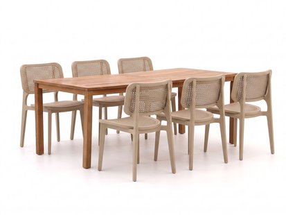 Forza Xitta/Liverpool 210cm dining tuinset 7-delig - Laagste prijsgarantie!