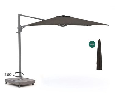Shadowline Francisco zweefparasol 260x260cm - Laagste prijsgarantie!