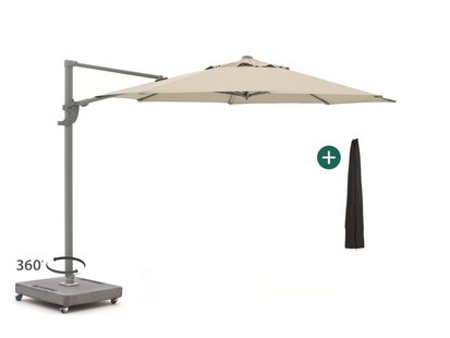 Shadowline Francisco zweefparasol ø330cm - Laagste prijsgarantie!