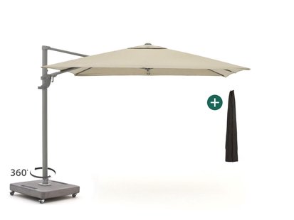 Shadowline Francisco zweefparasol 300x300cm - Laagste prijsgarantie!