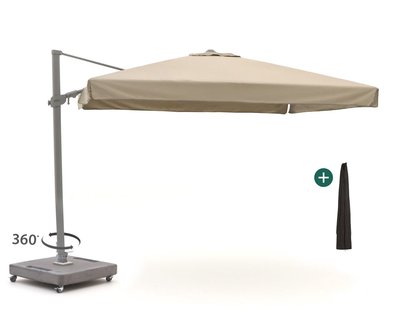 Shadowline Miami zweefparasol 300x300cm - Laagste prijsgarantie!