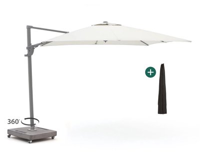 Shadowline Francisco zweefparasol 300x300cm - Laagste prijsgarantie!