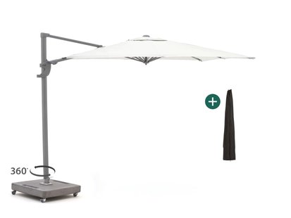Shadowline Francisco zweefparasol 260x260cm - Laagste prijsgarantie!