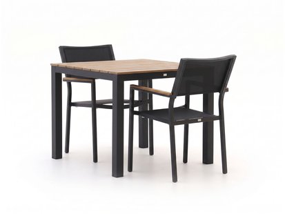 Bellagio Roma/Fidenza 90cm dining tuinset 3-delig stapelbaar - Laagste prijsgarantie!