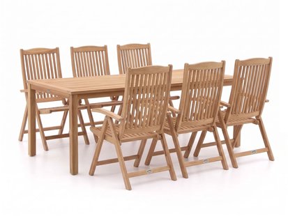 Sunyard Veronica/Liverpool 210cm dining tuinset 7-delig verstelbaar - Laagste prijsgarantie!