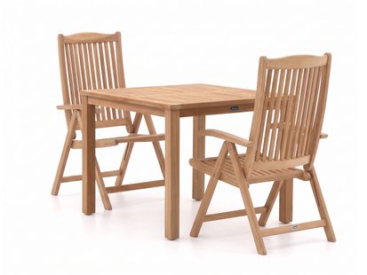 Sunyard Veronica/Liverpool 90cm dining tuinset 3-delig verstelbaar - Laagste prijsgarantie!