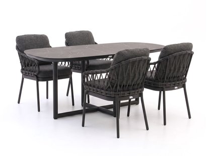 Tierra Outdoor Natal/Rivera 180cm dining tuinset 5-delig - Laagste prijsgarantie!