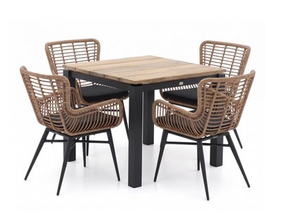 Intenso Asti/Lagundo 90cm dining tuinset 5-delig - Laagste prijsgarantie!