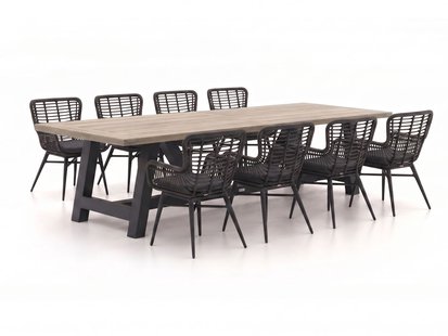 Intenso Asti/Bresimo 330cm dining tuinset 9-delig - Laagste prijsgarantie!
