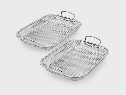 BARBECUE GRILLSCHAAL – 2 STUKS