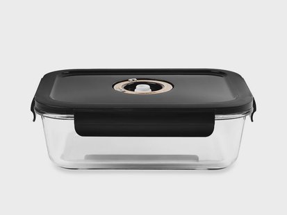 RECHTHOEKIGE VACUÜM GLAS CONTAINER - 1040ML