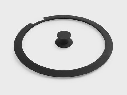 GLAZEN DEKSEL ZONDER HANDGREEP – 28 CM