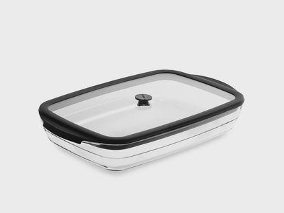 OVENBESTENDIGE GLAZEN SCHAAL - 2L
