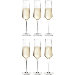 Leonardo Champagneglazen - Flutes - Puccini - 280 ml - 6 stuks