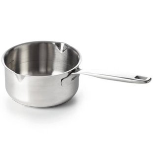 Beka Steelpan Maestro RVS met 2 giettuiten ø 14 cm / 1 liter - geschikt voor alle warmtebronnen