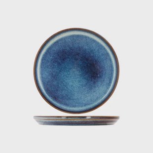Cosy & Trendy Ontbijtborden / Dessertborden Jade Indigo ø 22.5 cm - 4 Stuks
