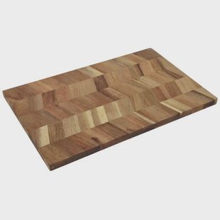 Cookinglife Snijplank Hout Acacia Pure Wood 40 x 25 cm - Houten Snij- en Bereidingsplank
