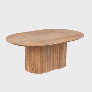 Giga Meubel Salontafel Ava - Naturel Mangohout - 90x60x35cm