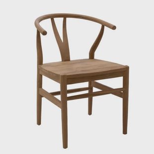 Giga Meubel Eetkamerstoel Skye - Teakhout - Naturel - Set van 2