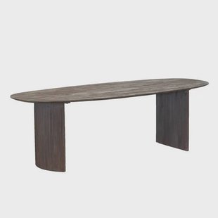 Giga Meubel Eettafel Feline - Deens Ovaal - Mangohout - 240cm
