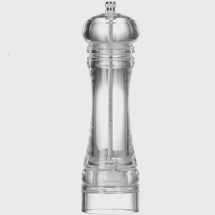 Cookinglife Zoutmolen Rocca Transparant - Keramische molen - 21.5 cm