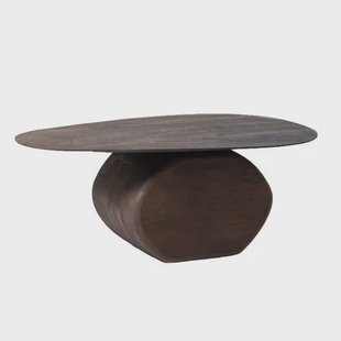 Giga Meubel Salontafel Ebbe - Organisch - Mangohout - 100cm