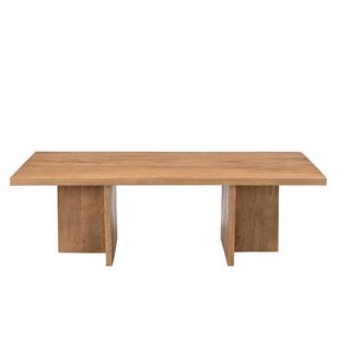 Giga Meubel Salontafel Lohja - Rechthoek Naturel Hout - 120x60x38cm