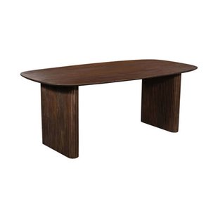 Giga Meubel Eettafel Juro - Deens Ovaal - Mangohout - 200cm