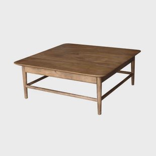 Giga Meubel Salontafel Lana - Naturel Mangohout - 100x100x45cm