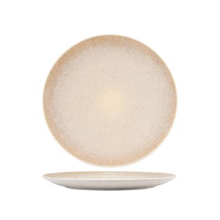 Cookinglife Dinerborden Nola Sand ø 27 cm - 6 Stuks