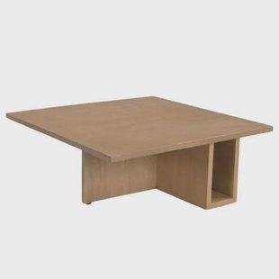 Giga Meubel Salontafel Onni - Vierkant Naturel Hout - 85cm