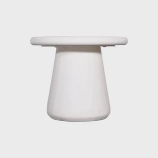 Giga Meubel Salontafel Romy - Rond - Beton/Betonlook - 50cm