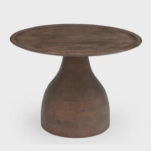 Giga Meubel Salontafel Joji - Rond - Mangohout - 60cm